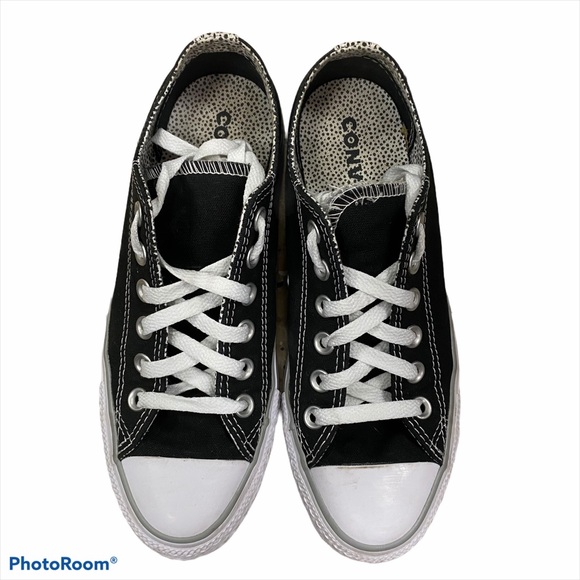 Converse Shoes - Converse All⭐️Star Double Tongue Black women sz 7
